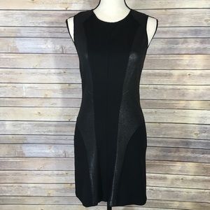 UO Silence + Noise Faux leather Body Con Dress